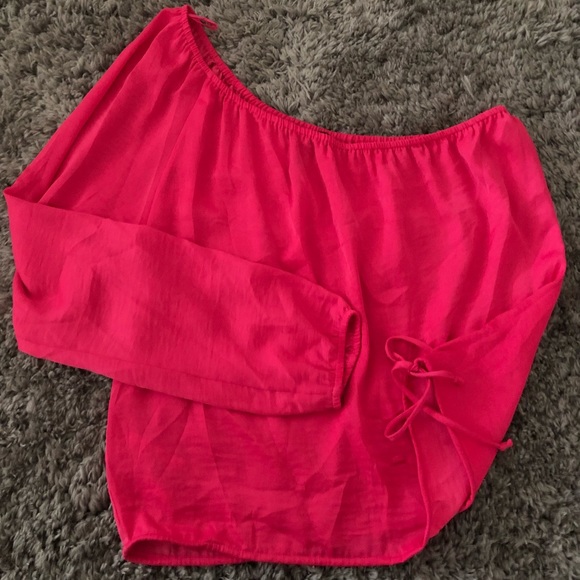 BCBGMaxAzria One shoulder top - Picture 2 of 4